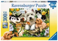 Puzzle Happy animal friendship