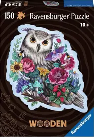 Puzzle Puzzle di legno: Gufo misterioso