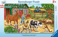 Puzzle Šťastný život na farme