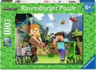 Puzzle Caja dañada Minecraft: Steve a Alex