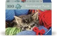 Puzzle Mačka v žogi 100 XXL