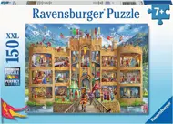 Puzzle Pohľad do rytierskeho hradu 150 XL