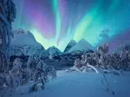 Puzzle Kraft der Natur: Wenn die Nordlichter tanzen