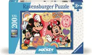 Puzzle Mickey a Minnie na výlete