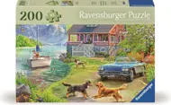 Puzzle Leto pri jazere