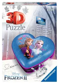 Puzzle Šperkovnica: Frozen 2 Heart