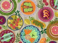 Puzzle Mediterranean cuisine