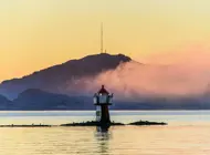 Puzzle Nórsko Maják Gofarnes