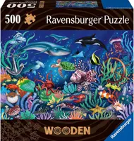 Puzzle Drewniana układanka: Pod morzem