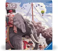 Puzzle Cesta okolo sveta za 80 dní