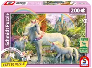 Puzzle Einhornstute mit zwei Fohlen