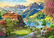 Puzzle Relaxácia v Dolomitoch