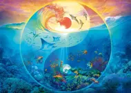Puzzle Yin & Yang V ríši morských živočíchov