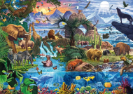 Puzzle Bunte Tierwelt