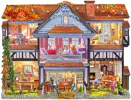 Puzzle Steve Crisp: Jesenný vidiecky dom