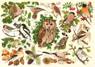 Puzzle Woodland Birds
