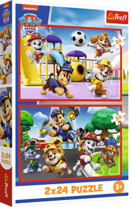 Puzzle 2x24 Paw Patrol: Doggy day of fun