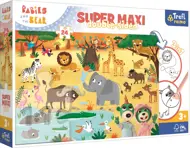Puzzle Treflíci v ZOO 24 maxi - obojstranné