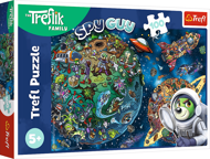 Puzzle Trefliky vo vesmíre