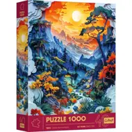 Puzzle 3D-Effekt Papierkunst Dolina