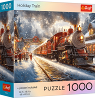 Puzzle Holiday Train image 2