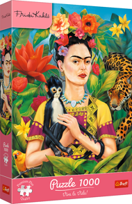 Puzzle Premium Plus: Portrét Fridy Kahlo