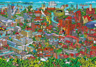 Puzzle Premium Plus Deel de momenten: Tri-City