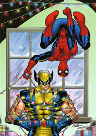 Puzzle Premium Plus: Spider-Man a Wolverine