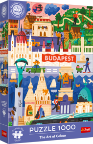 Puzzle Premium Plus: Sztuka koloru: Budapeszt, Węgry