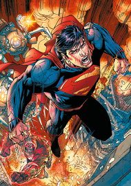 Puzzle Superman in Aktion
