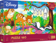 Puzzle Bambi a lesní priatelia