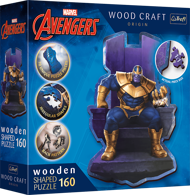 Puzzle Disney Marvel Heroes: Thanos on Throne