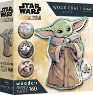 Puzzle Vojna zvezd Mandalorian: Grogu leseni