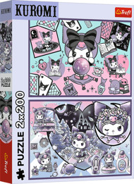 Puzzle 2x200 Kuromi Unfug