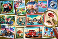 Puzzle Postage stamps