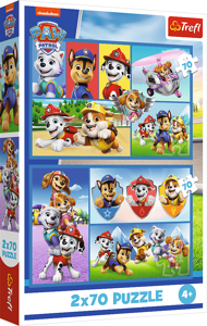 Puzzle 2x70 Paw Patrol rules