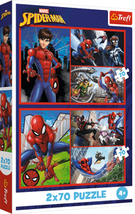 Puzzle 2x70 pavúčích príbehov