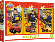 Puzzle 3x50 Sam:  The team from the fire station