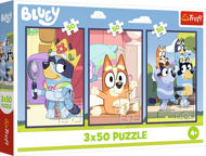 Puzzle 3x50 The Bluey Family