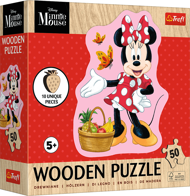 Puzzle Happy Minie wooden