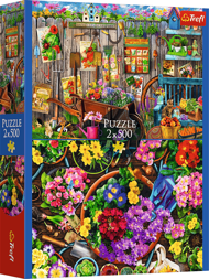 Puzzle 2x500 Munka a kertben