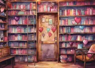 Puzzle Romantická knižnica