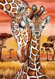 Puzzle Giraffe