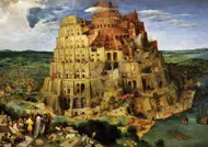 Puzzle Pieter Bruegel: Babylonská veža