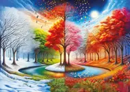 Puzzle Les quatre mondes