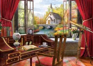 Puzzle Dominic Davison: Pohľad z pracovne