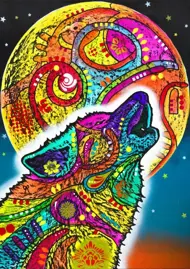 Puzzle Dean Russo: Zavíjajúci vlk