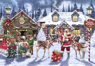 Puzzle Santa v práci