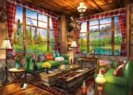 Puzzle Dominic Davison: Výhľad z horskej chaty