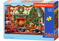 Puzzle Útulný krb